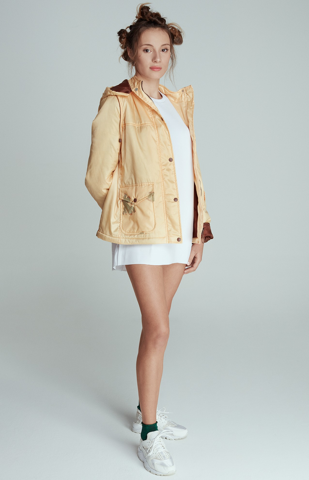 UTOPIA HOODED COAT LOOK 2